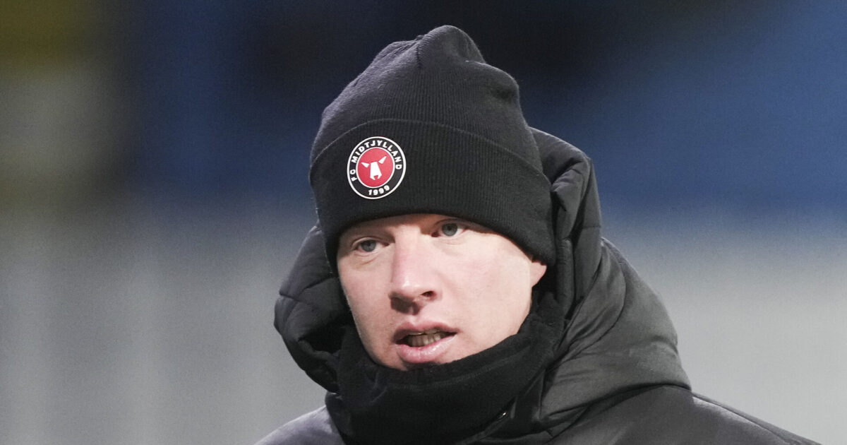 Tullberg overrasket over OB: De lod os have bolden Foto: Claus Fisker/Ritzau Scanpix