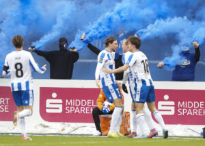 Pyro-show på Nature Energy Park