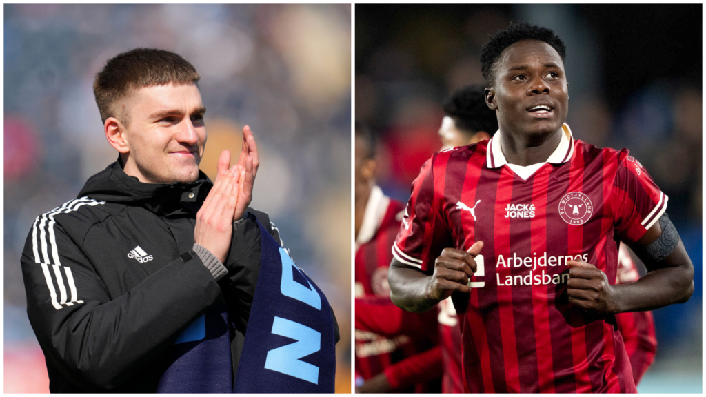 Mikael Uhre og Franculino FC Midtjylland