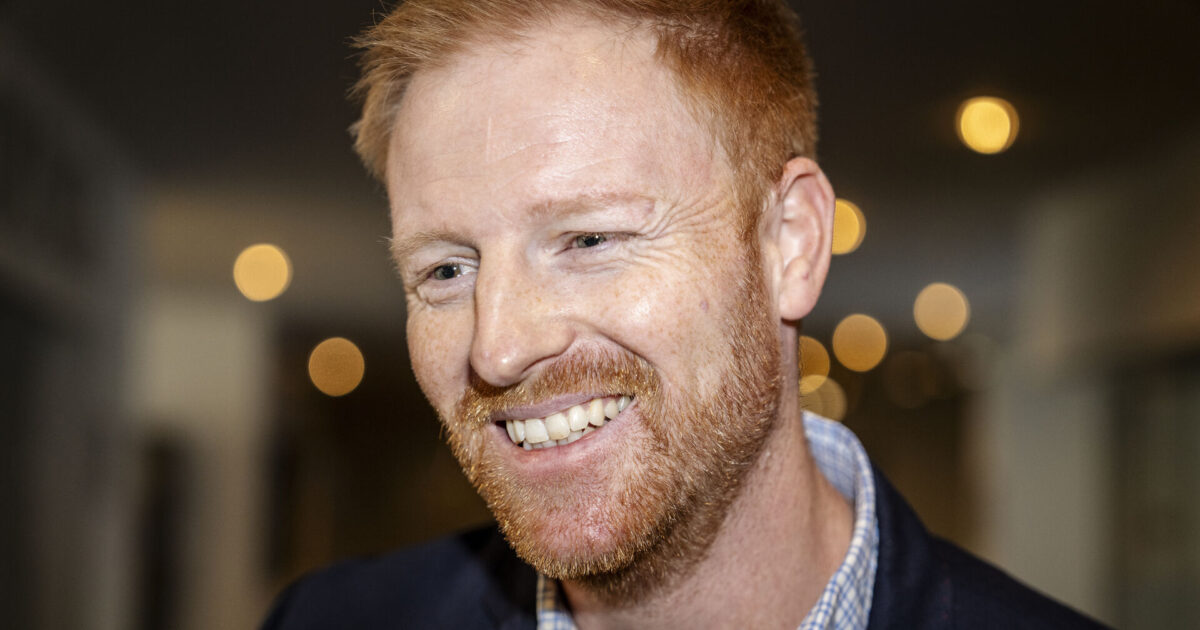 Schmedes jubler: Er vokset op som Brøndby-fan Foto: Mads Claus Rasmussen/Ritzau Scanpix