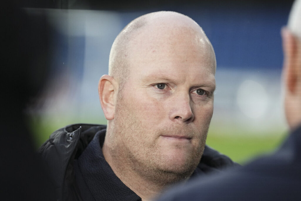 Rasmus Bertelsen under et interview.