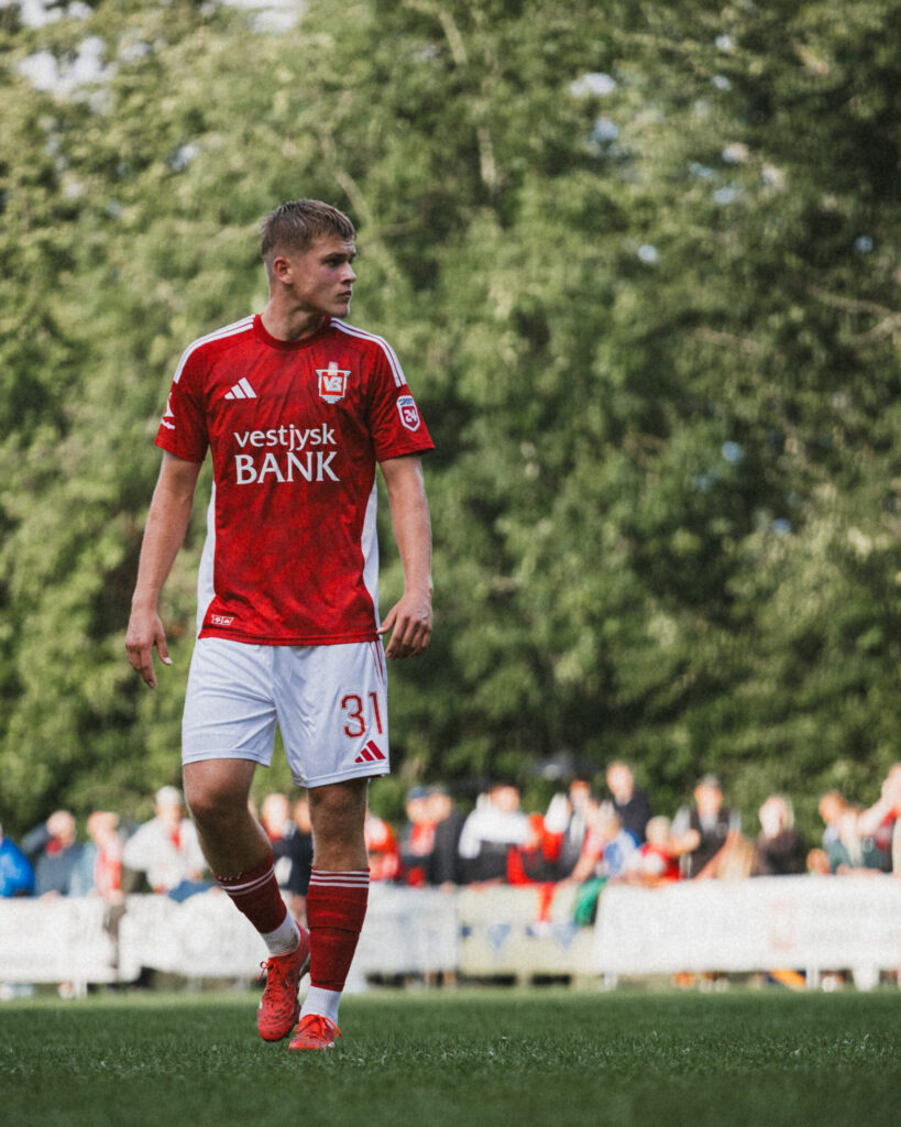 Rasmus Koch i kamp for Vejle