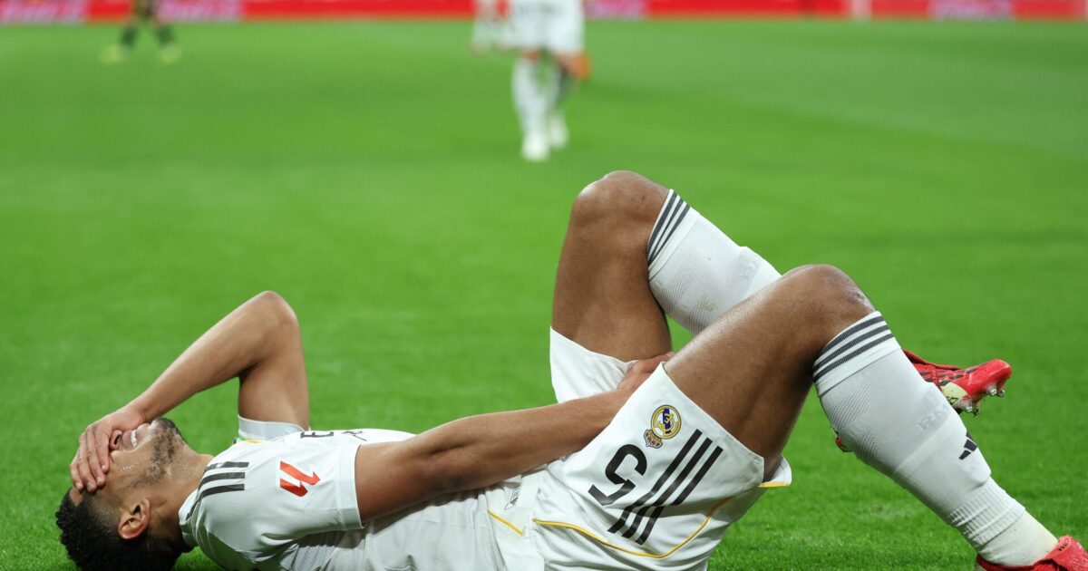 Åh nej! Real Madrid bekræfter Bellingham-skade Foto: Thomas Coex/AFP/Ritzau Scanpix