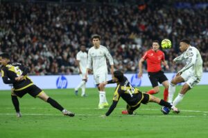 Real Madrid mod Rayo Vallecano.