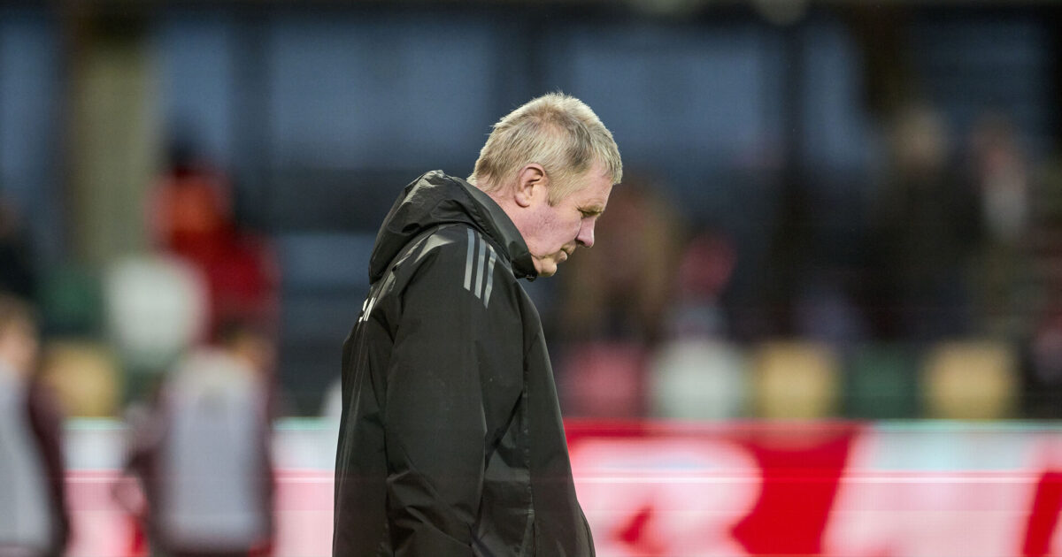 Bevidst Kent Nielsen: SIF er en del af nedrykningskampen Foto: Mikkel Berg Pedersen/Ritzau Scanpix