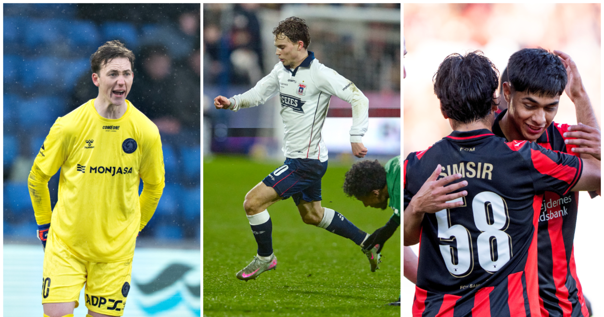 Ciao, krise-København! Jylland ejer Rundens hold Fotos: Bo Amstrup/Ritzau Scanpix, Henning Bagger/Ritzau Scanpix og Mikkel Berg Pedersen/Ritzau Scanpix