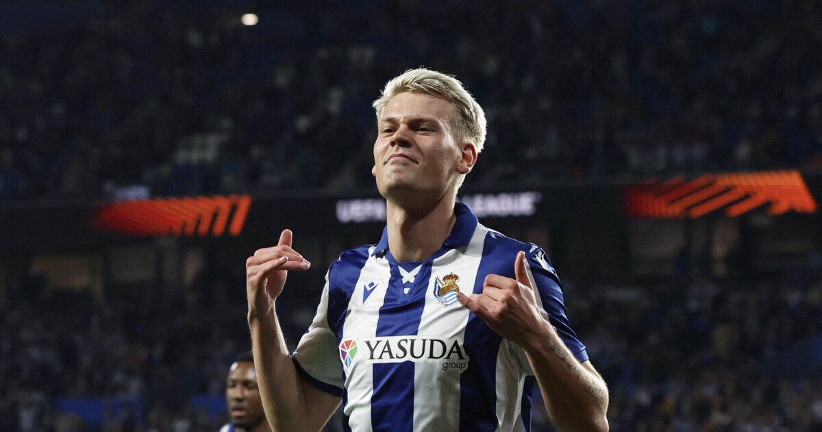 Orri Oskarsson atter på tavlen i Sociedad-sejr Foto: Vincent West / Reuters / Ritzau Scanpix