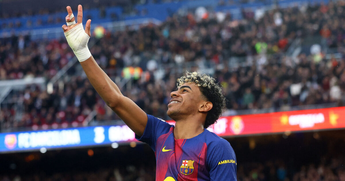 Vanvittige Yamal scorer hattrick i spansk topopgør Foto: Albert Gea/REUTERS