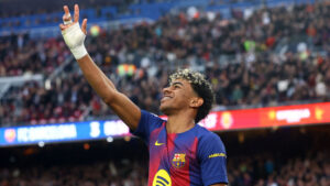 FC Barcelonas Lamine Yamal fejrer sin scoring mod Villarreal