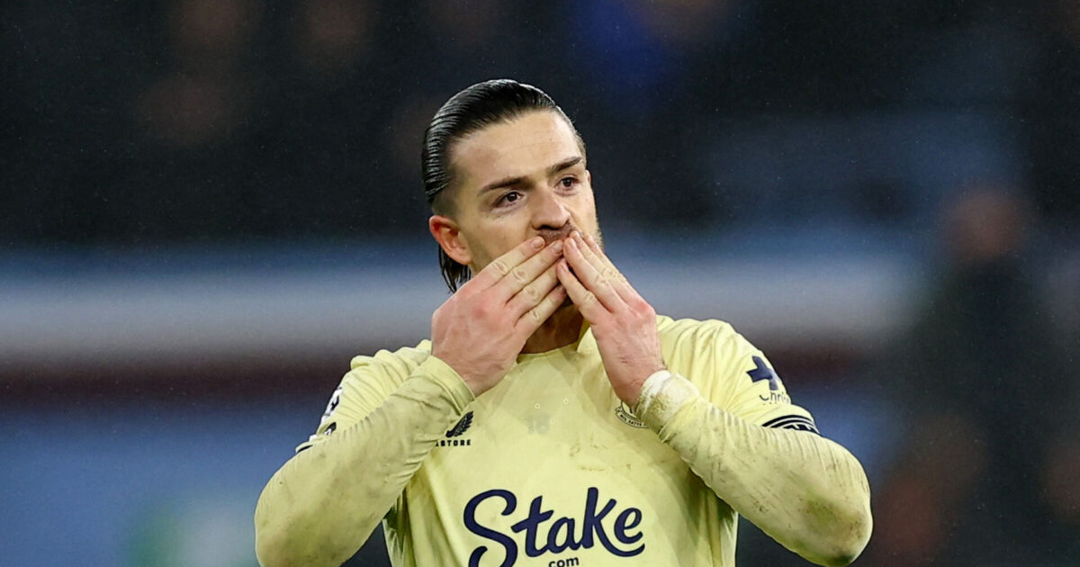 Everton-nedtur: Grealish ude resten af sæsonen Foto: Action Images via Reuters/Matthew
