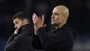 Manchester Citys Pep Guardiola