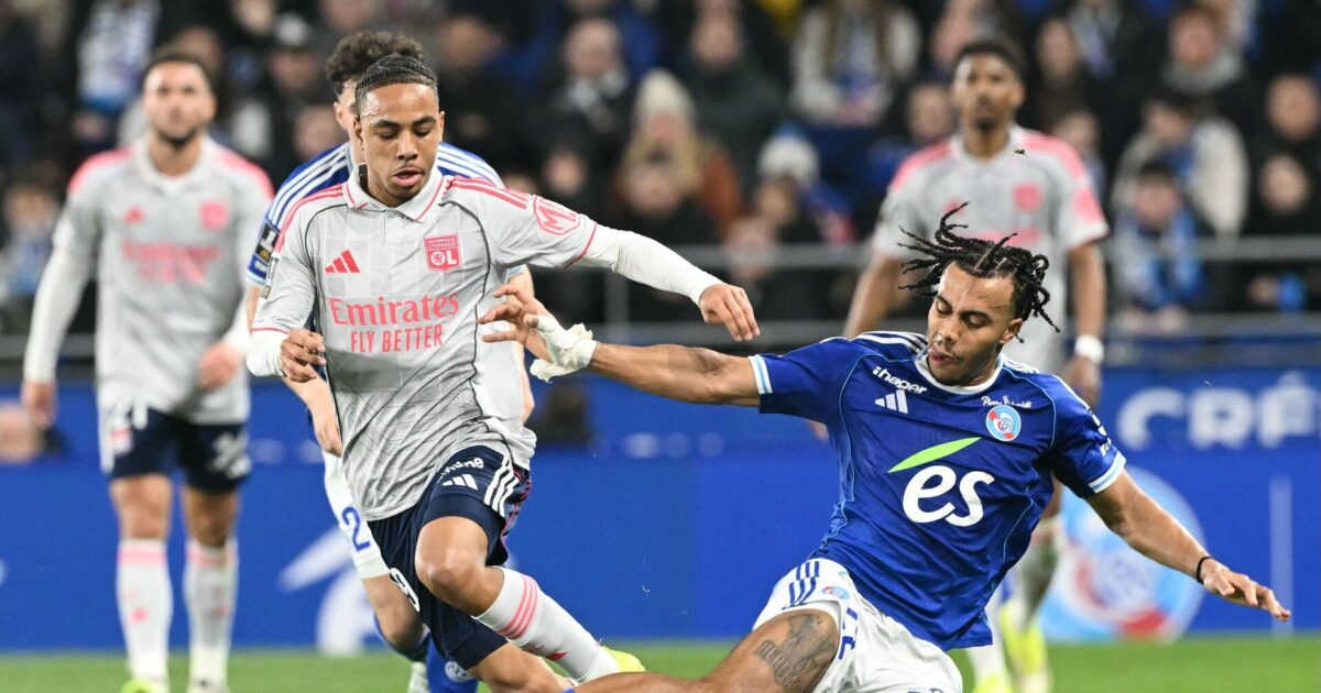 Sådan går det, når man ikke starter med Nartey, Lyon! Foto: Sebastien Bozon/AFP/Ritzau Scanpix