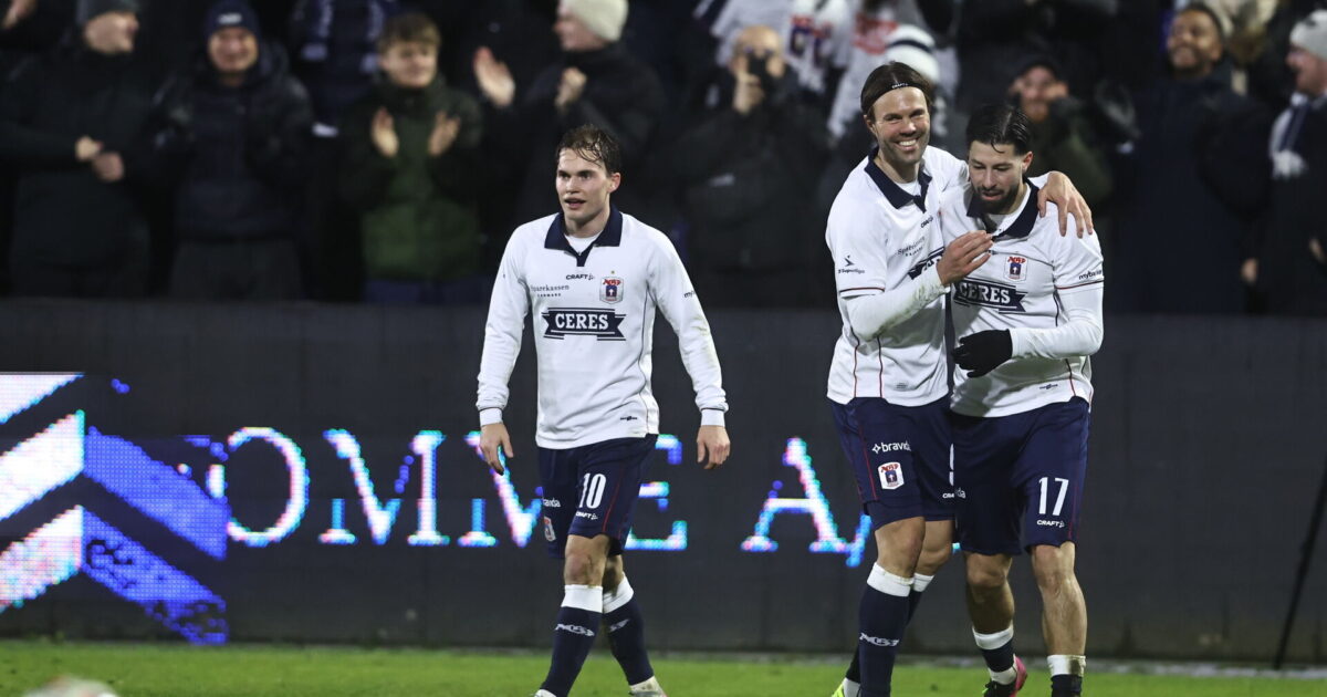 Årets mål? Se Kevins kongekasse Superligakampen mellem AGF og Viborg FF på Ceres Park Vejlby i Aarhus søndag den 22. februar 2026.