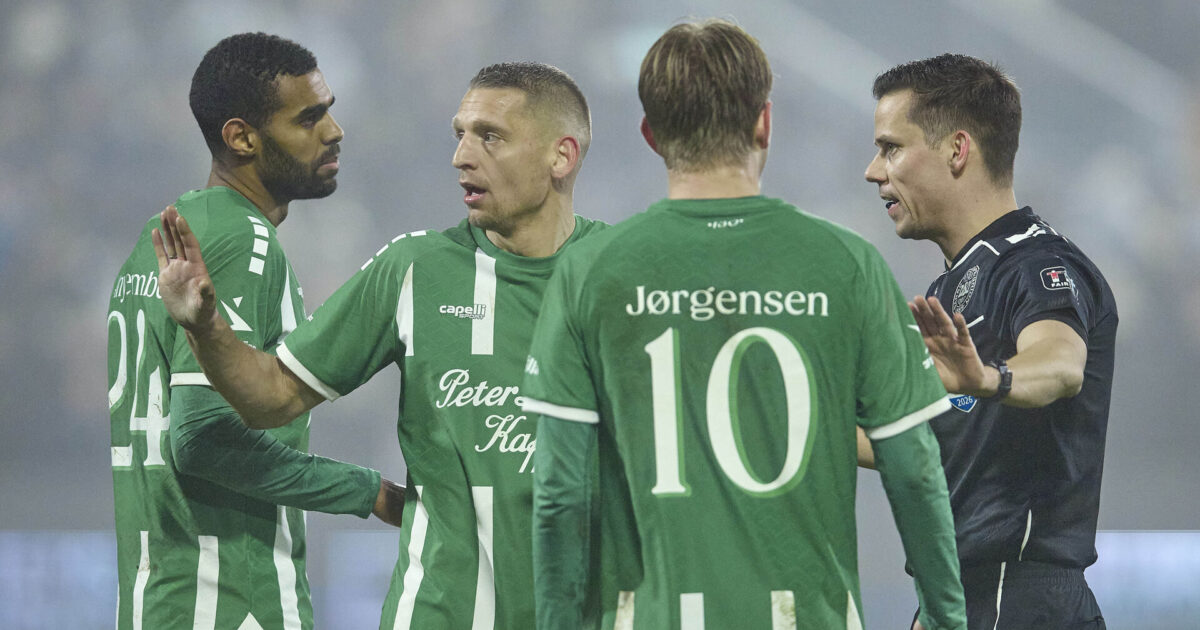 Blev både AGF og Viborg snydt for et straffespark? Bedøm selv her Foto: Mikkel Berg Pedersen/Ritzau Scanpix