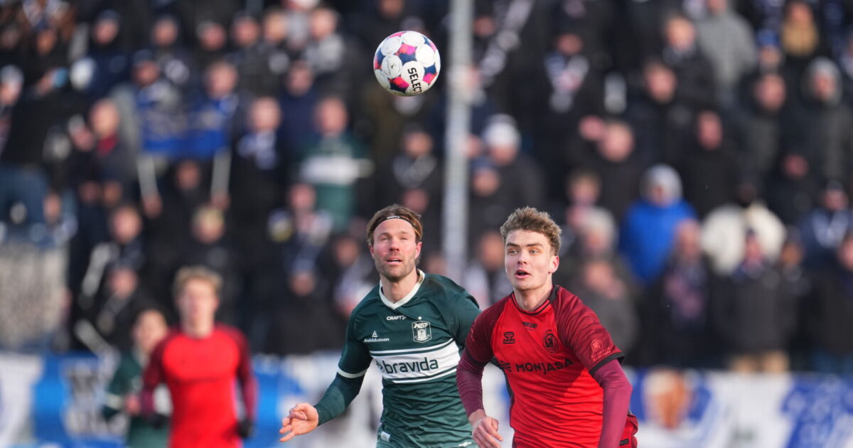 Gave til FCM: Den giver mareridt i Aarhus! Foto: Frank Cilius/Ritzau Scanpix