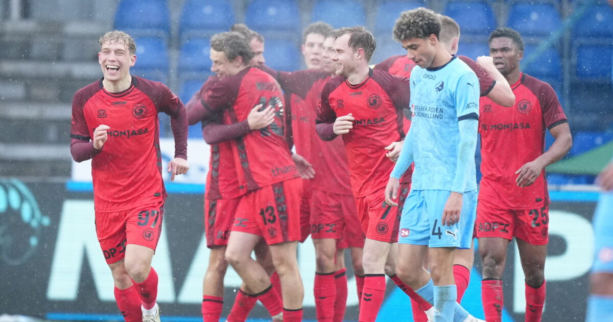 Fredericia hiver Randers ned i nedrykningskampen Foto: Henning Bagger/Ritzau Scanpix