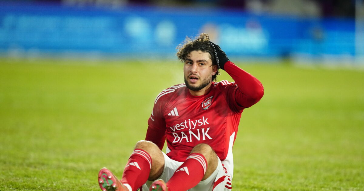 Puha, Vejle.. Vi ses nok i 1. division Foto: Henning Bagger/Ritzau Scanpix