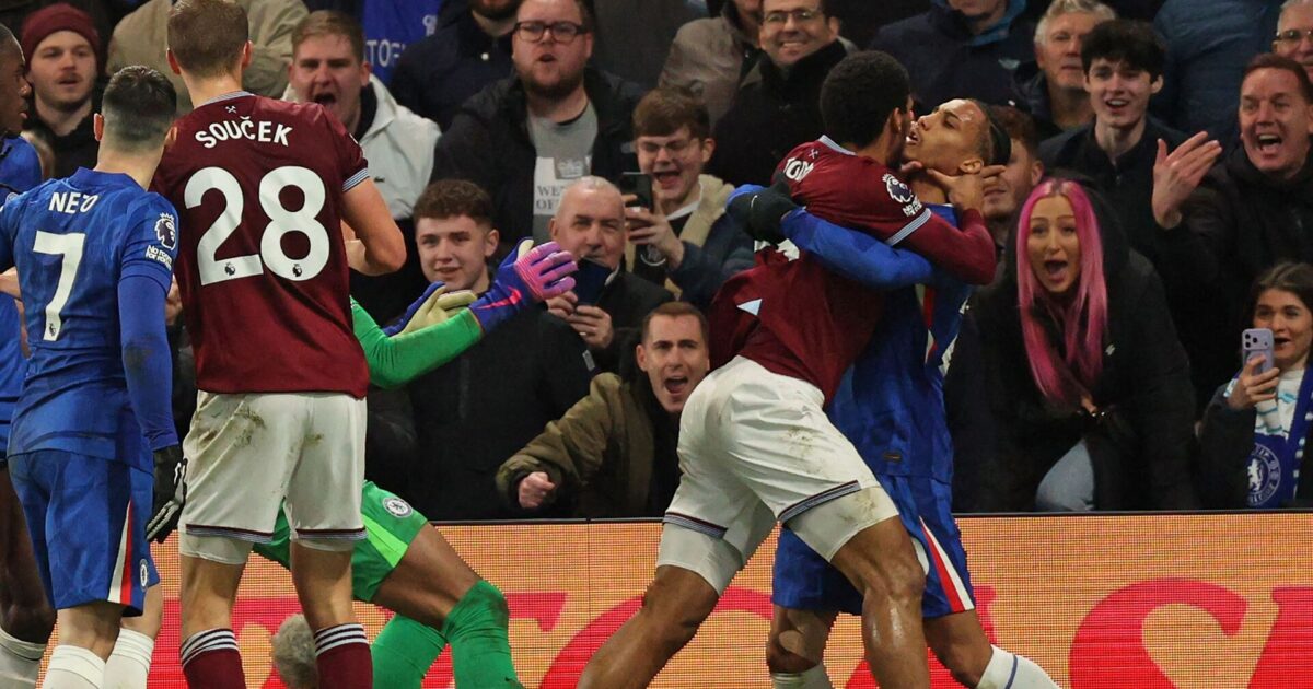 Efter slåskamp: FA sigter Chelsea og West Ham Foto: Adrian Dennis/AFP/Ritzau Scanpix