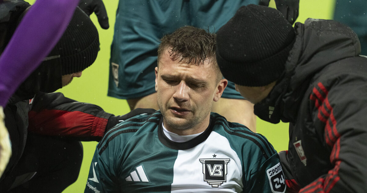 Duelund forklarer sig: Fik nærmest et lille angsttilfælde Foto: Claus Bech / Ritzau Scanpix