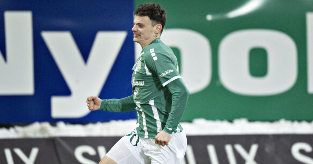 Kan Viborg score mod AGF? Den eneste målscorer misser braget Foto: Henning Bagger/Ritzau Scanpix