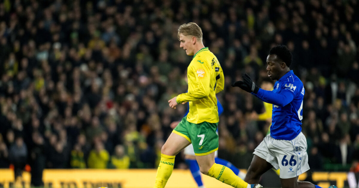 Mattsson har indtaget England: Går op i en højere enhed Foto: Norwich City Football Club. 