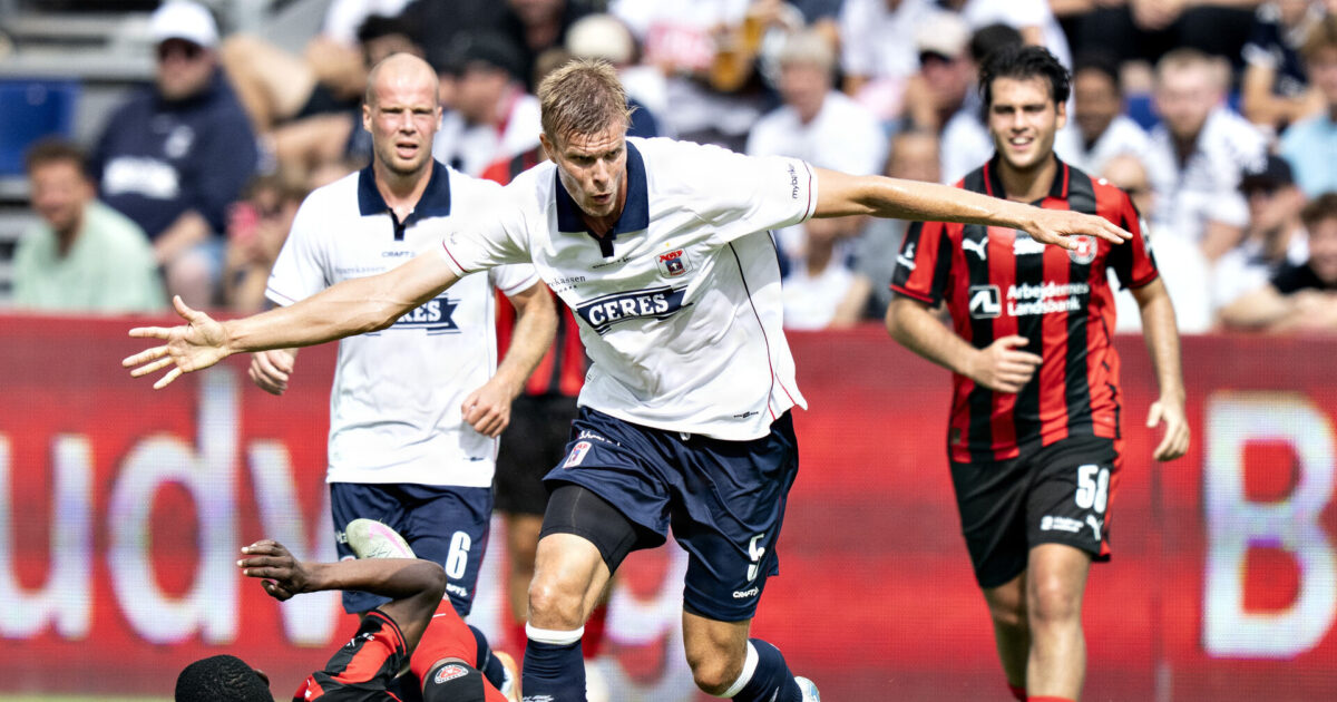 AGF-profil forudser tæt brag mod FCM: Ligaens to bedste hold Foto: Henning Bagger/Ritzau Scanpix