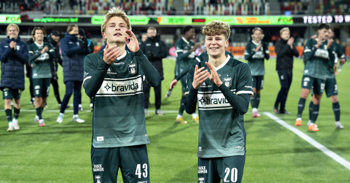 AGF-juvel jagter gennembruddet: Er det største spring Foto: Henning Bagger/Ritzau Scanpix