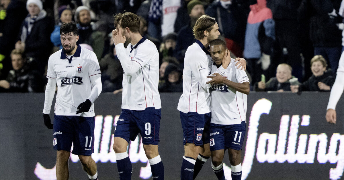 AGF-profil udtaget til uhyre vigtig landskamp Foto: Bo Amstrup/Ritzau Scanpix