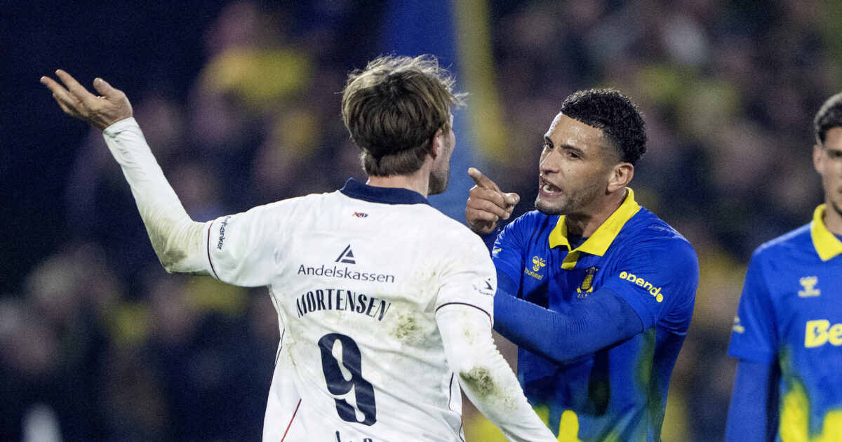 Derfor var AGF-anfører Mortensen på bænken mod Brøndby Foto: Bo Amstrup/Ritzau Scanpix