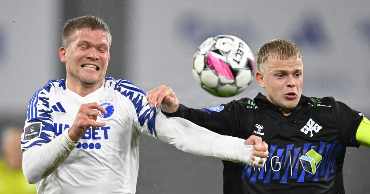 Stor mystik om trænerstop: Nu er der nyt Kolding IF i en pokalkamp mod FC København forrige år. Foto: Lars Møller/Ritzau Scanpix 2024