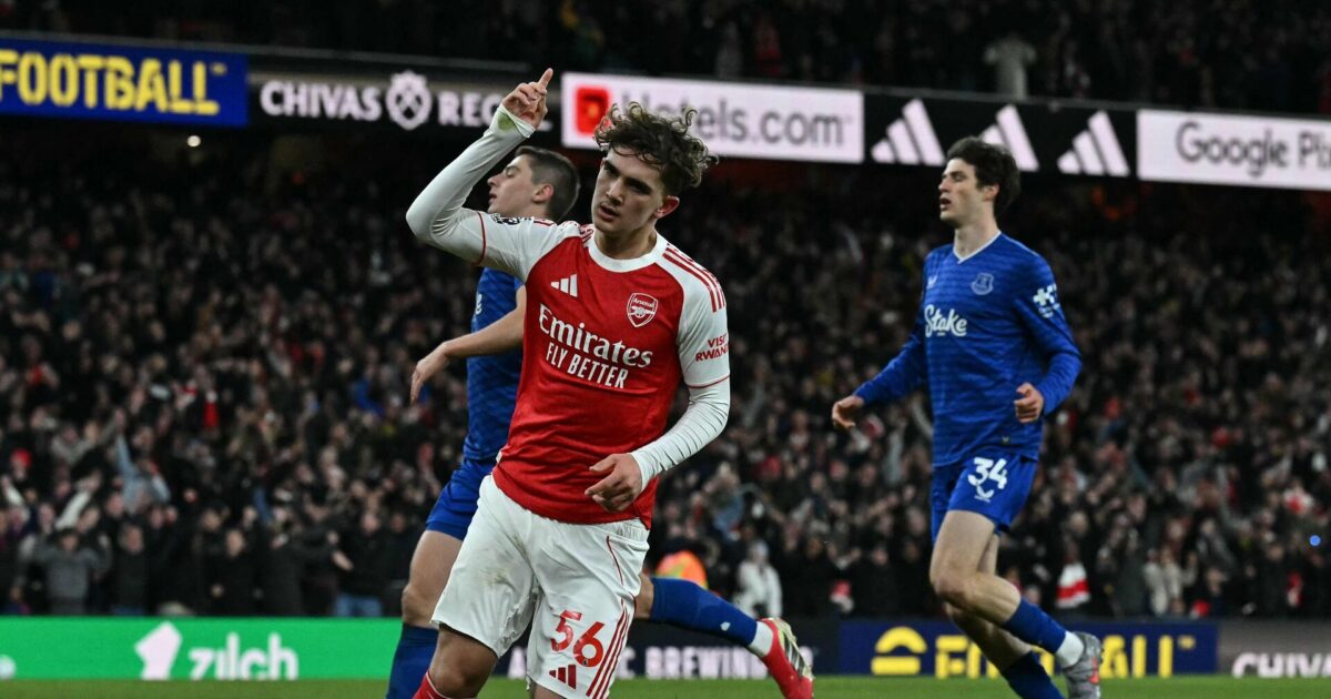 Se historisk Dowman-mål: Yngste målscorer nogensinde Foto: Ben Stansall/AFP/Ritzau Scanpix