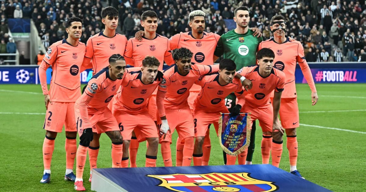 Barca-fan tog fejl: Fra Champions League til League One Foto: photo ahead of the UEFA Champion