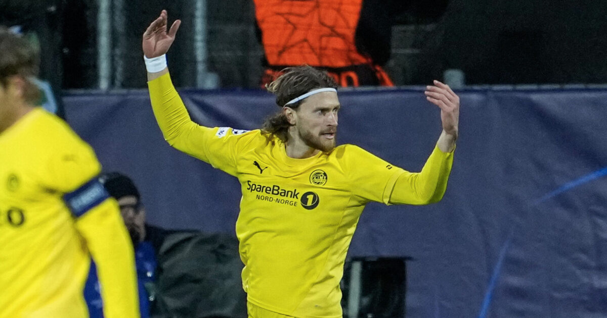 Vanvittige Bodø og Kasper Høgh knuser Sporting Foto: Fredrik Varfjell/NTB/Ritzau Scanpix