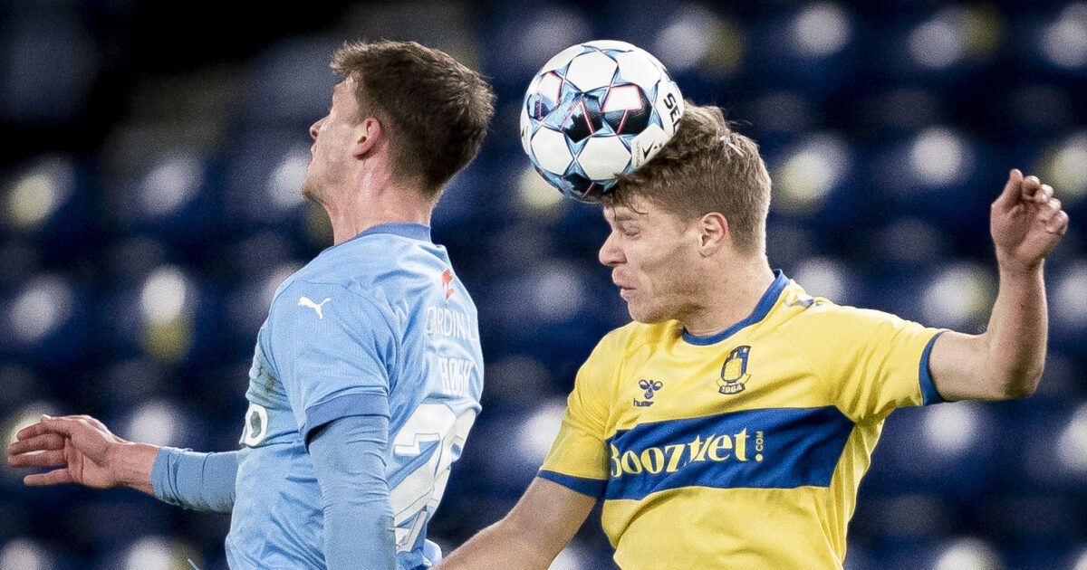 Solgte Riemers joker til 1. Division: – Surrealistisk Kasper Høgh i kamp for Randers FC. Foto: Mads Claus Rasmussen/Ritzau Scanpix