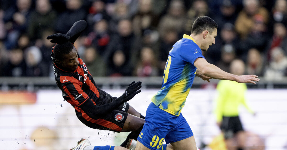 Brøndby bider fra sig: Grundspillets hårdeste hunde Foto: Bo Amstrup/Ritzau Scanpix