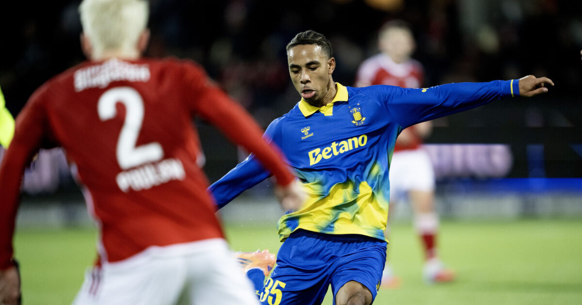 Tidligere Brøndby-træner hylder Nartey: En af landets største talenter Foto: Bo Amstrup/Ritzau Scanpix