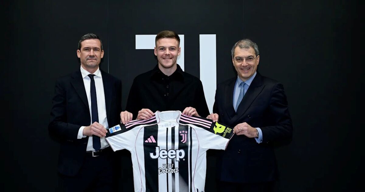 Emil Holm får ikke kontrakt i Juventus Foto: Juventus 