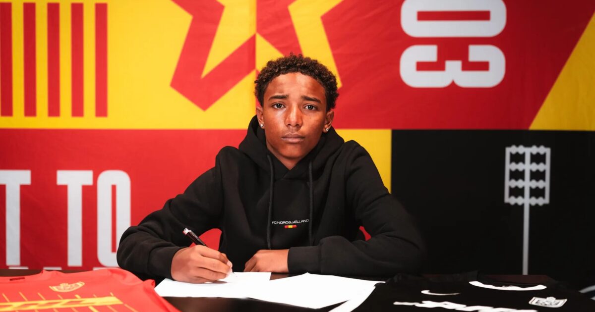 FCN afviser storklub – Kræver kæmpebud for at sælge teenager Foto: FC Nordsjælland