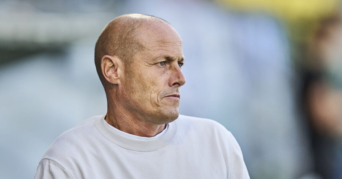 Er Steffen Højer i fyringsfare? AaB-chef giver klart svar Foto: Thomas Traasdahl/Ritzau Scanpix