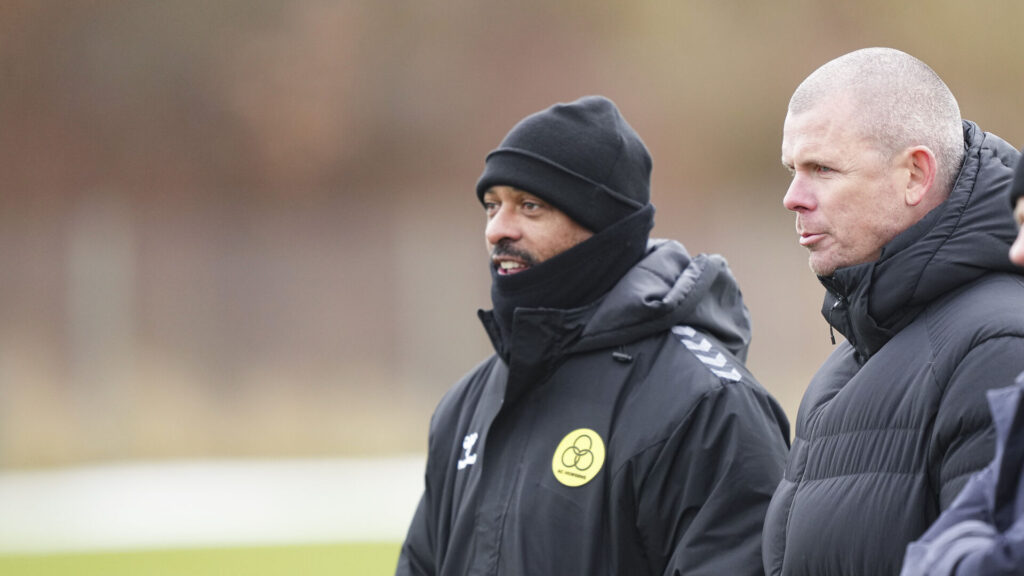 David Nielsen og Esben Hansen sammen i AC Horsens.