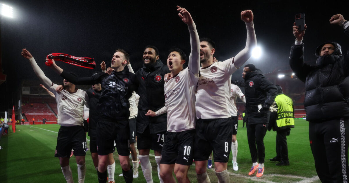 Historisk aften i Herning? Her er FCM’s startende 11 til brag Foto: Adam Vaughan/EPA/Ritzau Scanpix