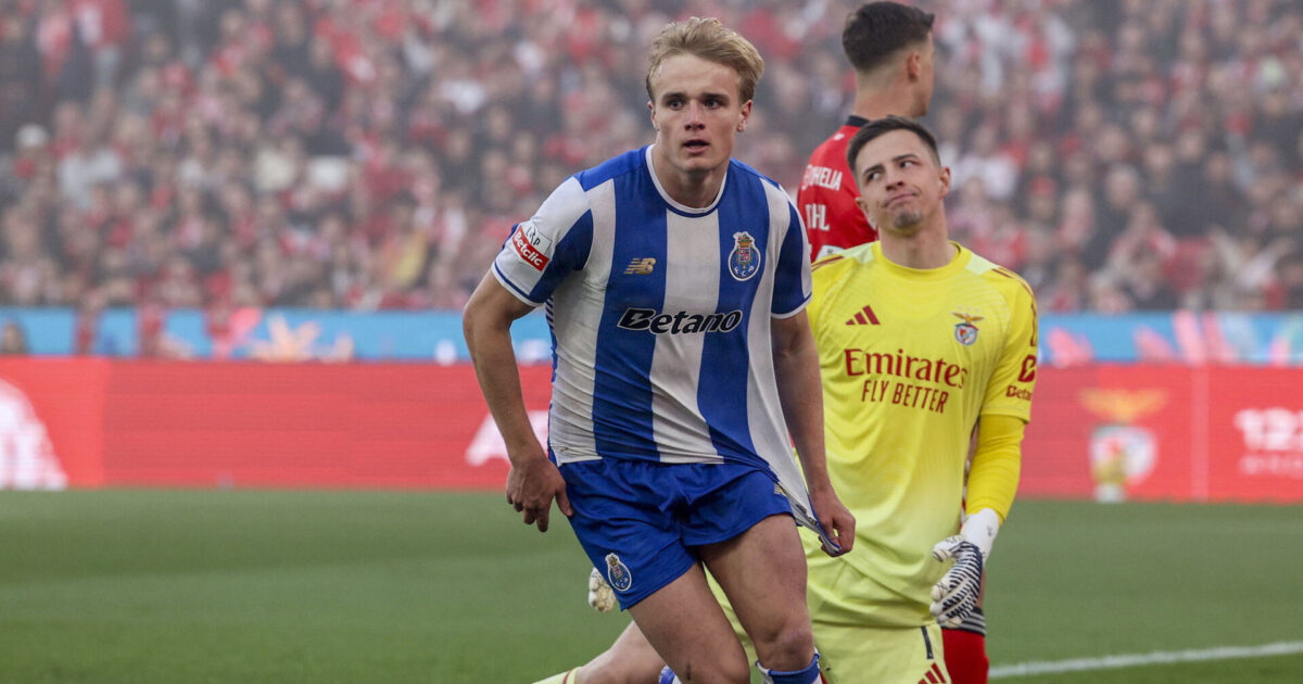 Froholdt mål var ikke nok i dramatisk topkamp Foto: Miguel A. Lopes/EPA/Ritzau Scanpix