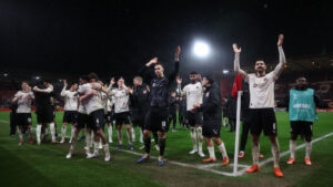 FCM-spillere jubler efter sejr over Nottingham Forest