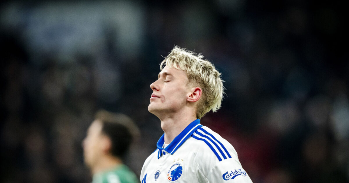 FCK-komet sprudler på landsholdet Foto: Mads Claus Rasmussen/Ritzau Scanpix