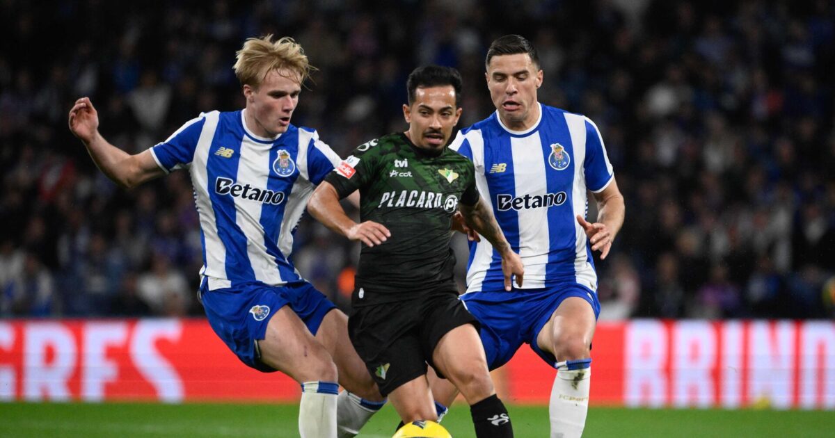 Klar til FCM? Froholdt stråler i Porto-sejr Foto: Miguel Riopa/AFP/Ritzau Scanpix