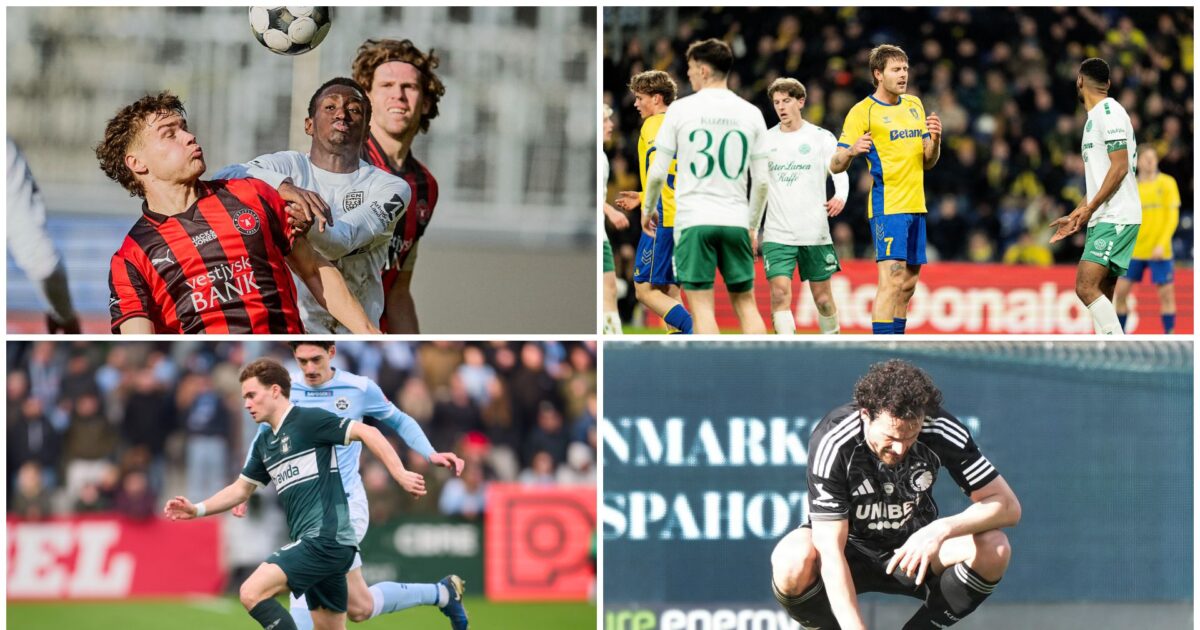 Kig væk, FCK og BIF: Langt efter AGF og FCM i 2026 Fotos: Claus Fisker/Ritzau Scanpix, Claus Bech/Ritzau Scanpix, Frank Cilius/Ritzau Scanpix og Mikkel Berg Pedersen/Ritzau Scanpix