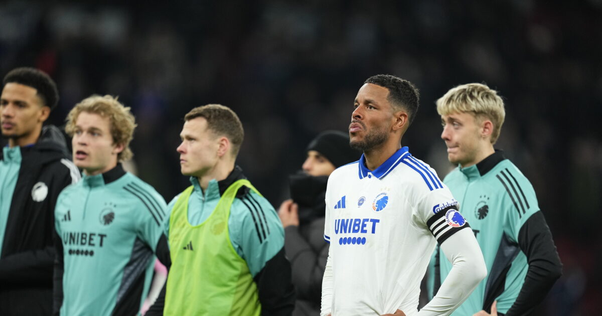 Se tallene: Krise-FCK spiller som nedrykker Superligakampen mellem FC København og Randers FC i Parken i København søndag den 1. marts 2026.