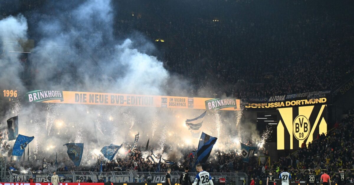 Krævede tre straffespark: Dortmund slår HSV til sidst Foto: Uwe Kraft/AFP/Ritzau Scanpix