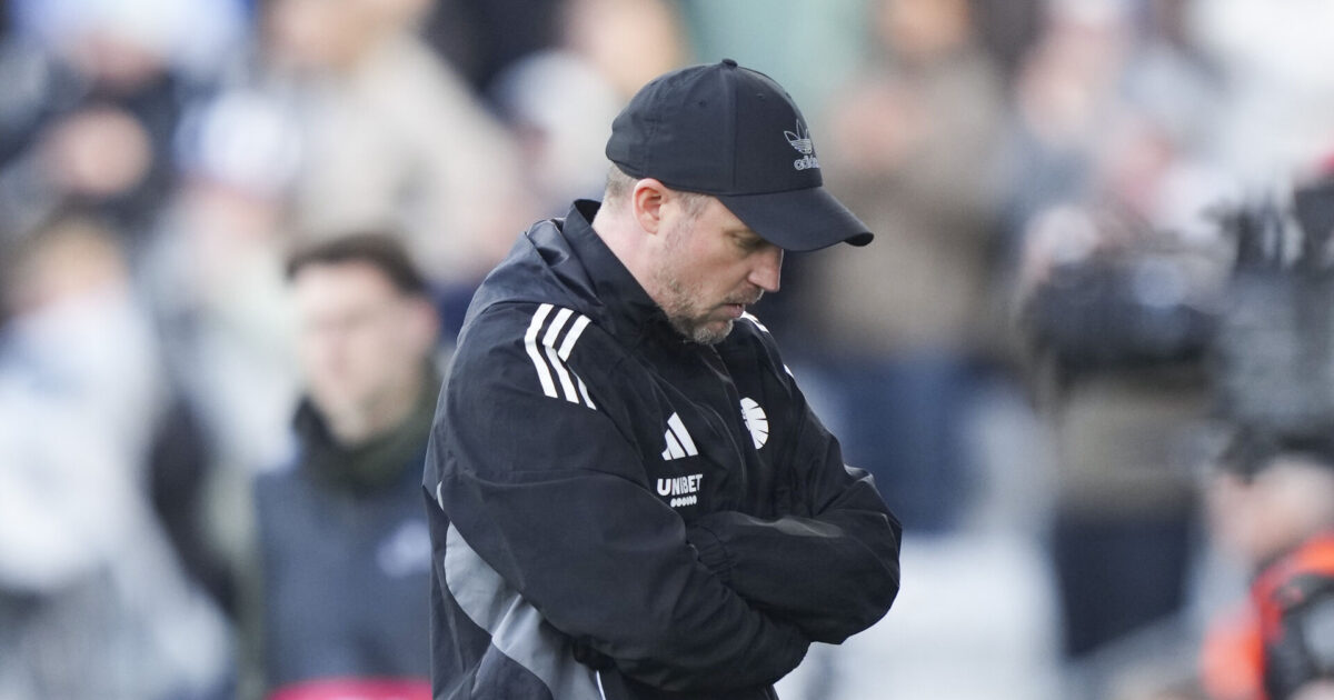 Er Neestrup fyringstruet? – Det er jo helt oplagt nu Foto: Claus Fisker/Ritzau Scanpix