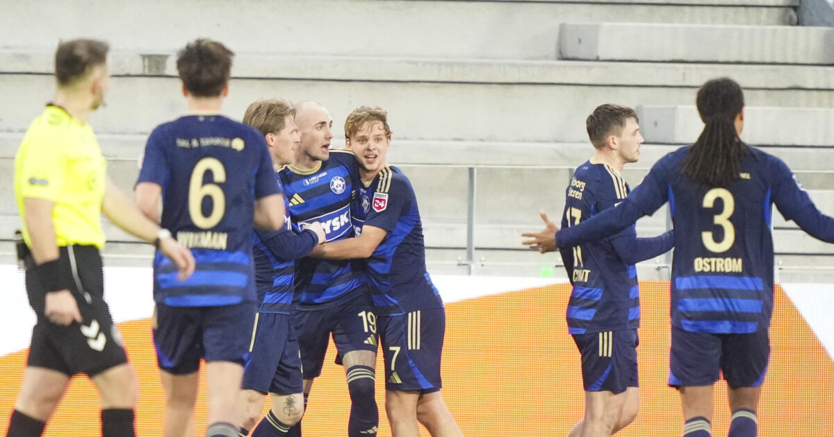 Den mest giftige situation i Superligaen Foto: Claus Fisker/Ritzau Scanpix